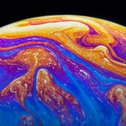 Soap Bubble Close Up