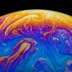 Soap Bubble Close Up