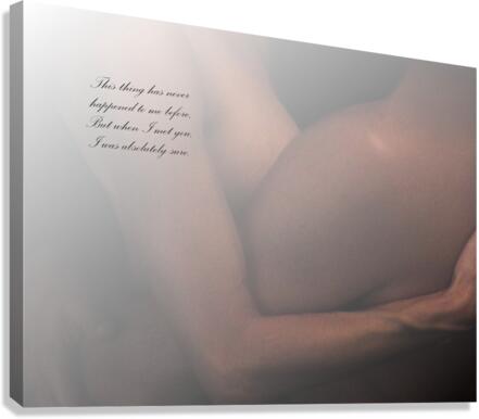 Embracing You Canvas Print