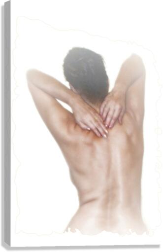After Bath Stretch Canvas Print
