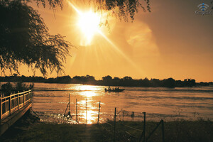 Sunset Zambezi River Print