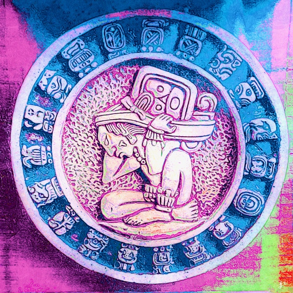 Mayan Time - Long Count Print