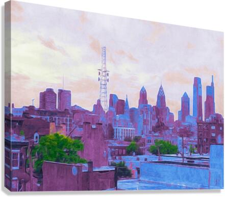 Philly Daze Canvas Print