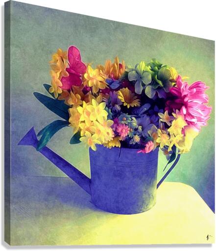 Flowers Bloom Canvas Print