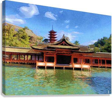 Miyajima Canvas Print