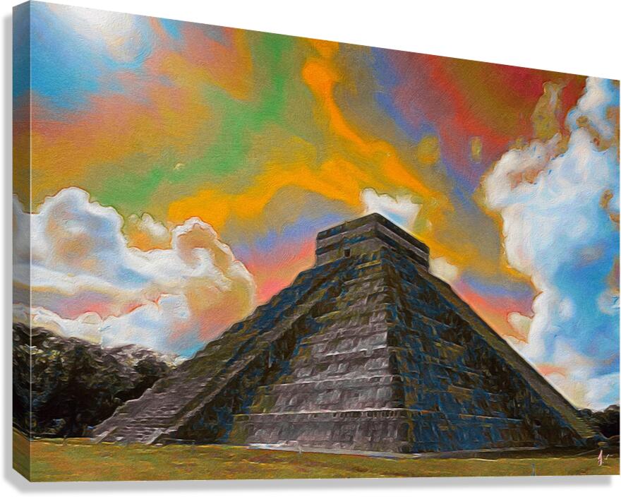 Chichen Itza Canvas Print