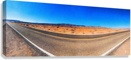 Open Road Canvas Print