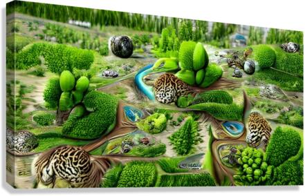 Natural Life Canvas Print