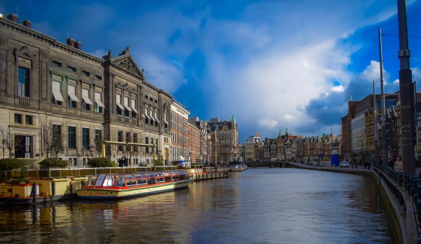 Amsterdam Evening Print