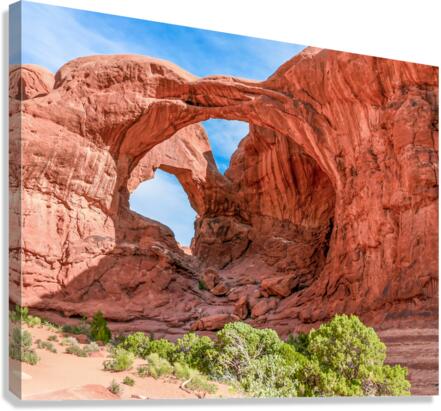 Double Arch Canvas Print