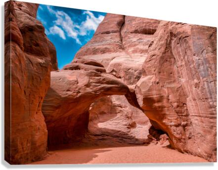 Sand Dune Arch Canvas Print