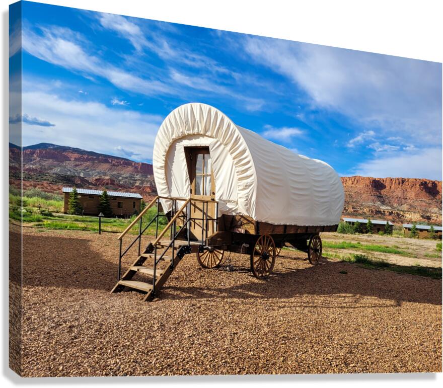 Conestoga Wagon Canvas Print