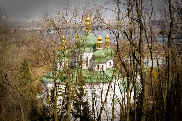 Eastern Orthodox Church in Kiev by Ann Romanenko