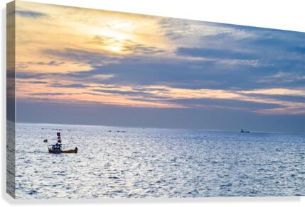 Sunset Ocean  Canvas Print