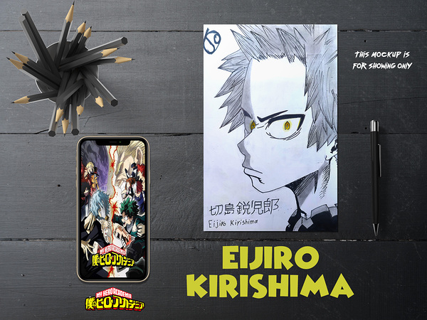 eijiro kirishima Print