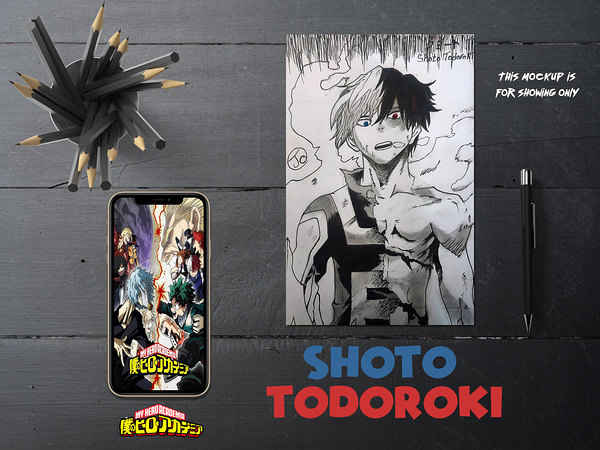 shoto todoroki Print
