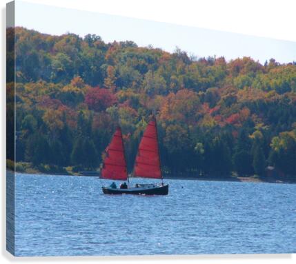 Sail Away Canvas Print