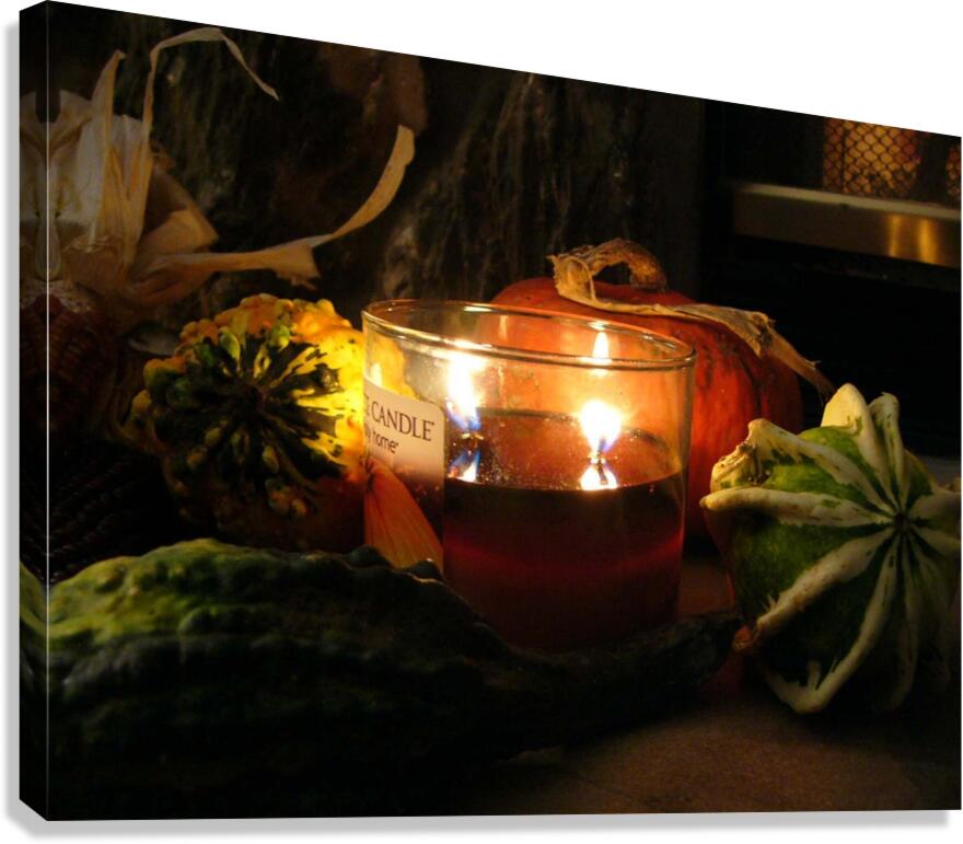 Candlelight Canvas Print
