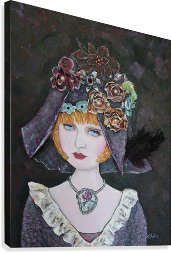 The Hat Canvas Print