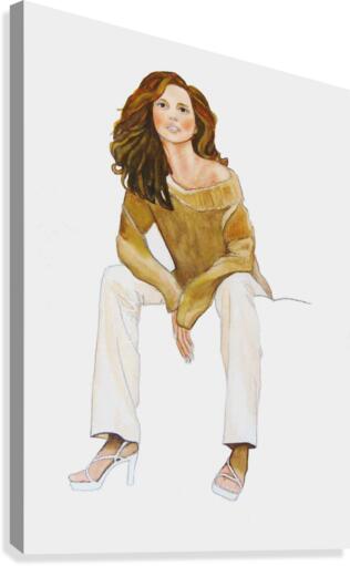 Pondering Life Canvas Print