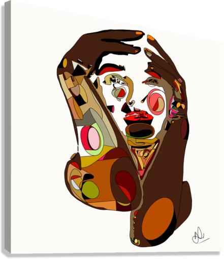 Agony Canvas Print