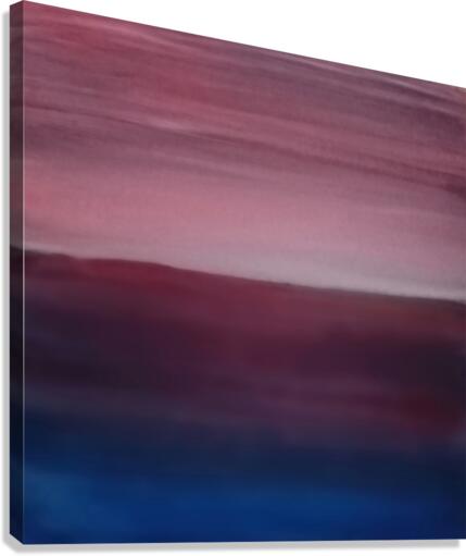 Purple night Canvas Print