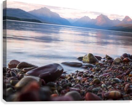 Rainbow rocks Canvas Print
