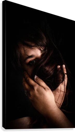Masked Canvas Print