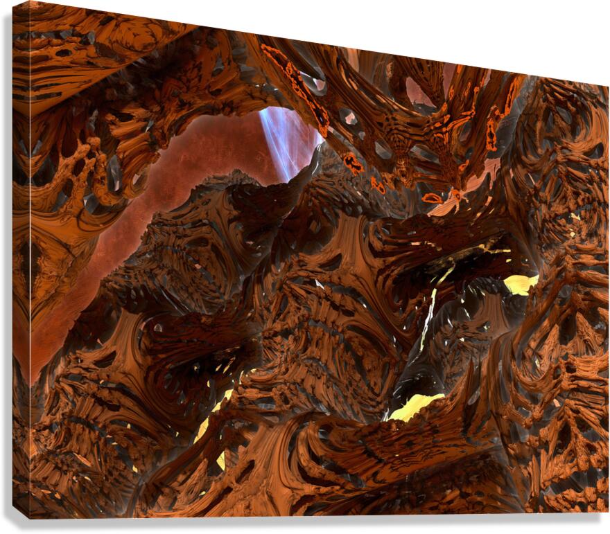 Collide Canvas Print