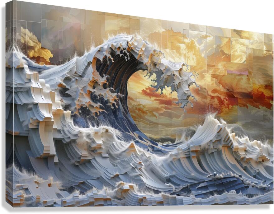 Constructed Canvas Print