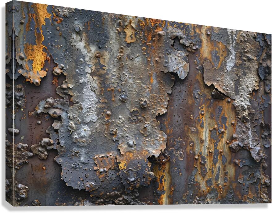 Flaking Canvas Print