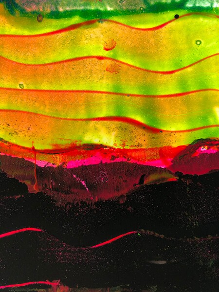 Streaming Sunset 3 Print