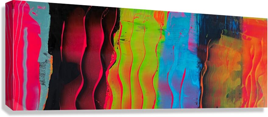 Streaming Canvas Print