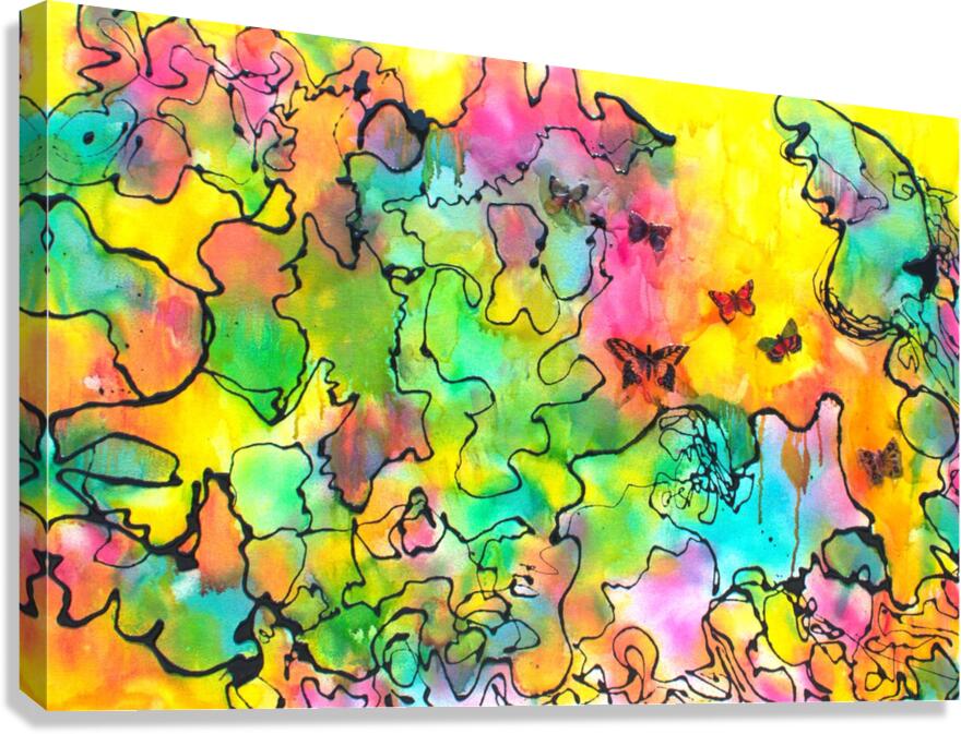 Butterfly Cavern Canvas Print