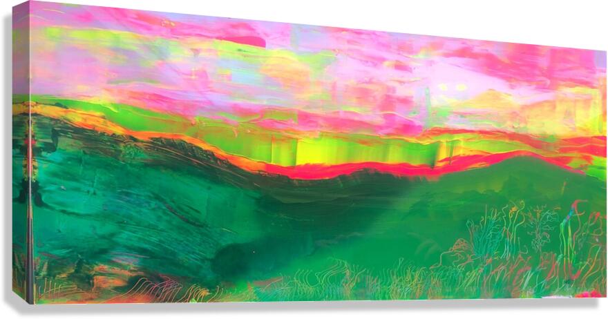 Green Mountain Canvas Print