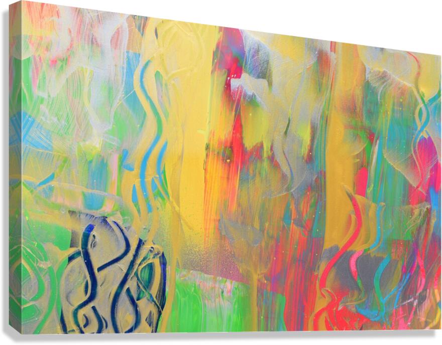 Squigle 2 Canvas Print