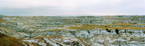 Leaving The Badlands Print