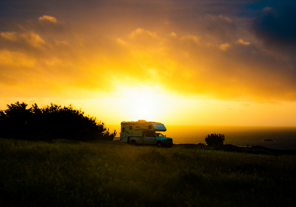 Sunset on The PCH Print