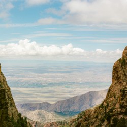A View From La Luz Trail