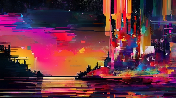 ANOCHECER EN LA BAHIA by Michel Marty