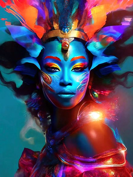 Iemanja Oloci by Michel Marty