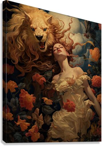 Leo & Sandra Canvas Print