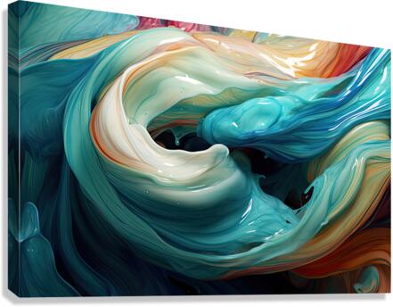 Liquid Spectrum Canvas Print