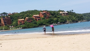 Pink umbrella separation