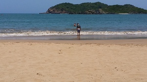 Sad day at the beach