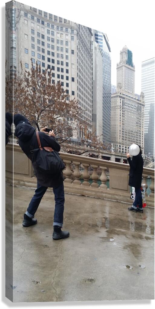 Chicago Balloon Canvas Print
