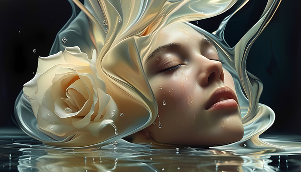 Ethereal Flow Print