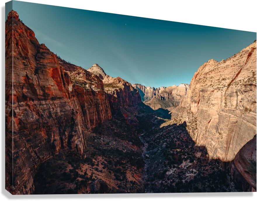 Zion Overlook Canvas Print