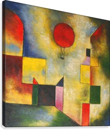 Red Ballroom Canvas Print