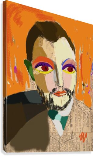 Schetch Canvas Print